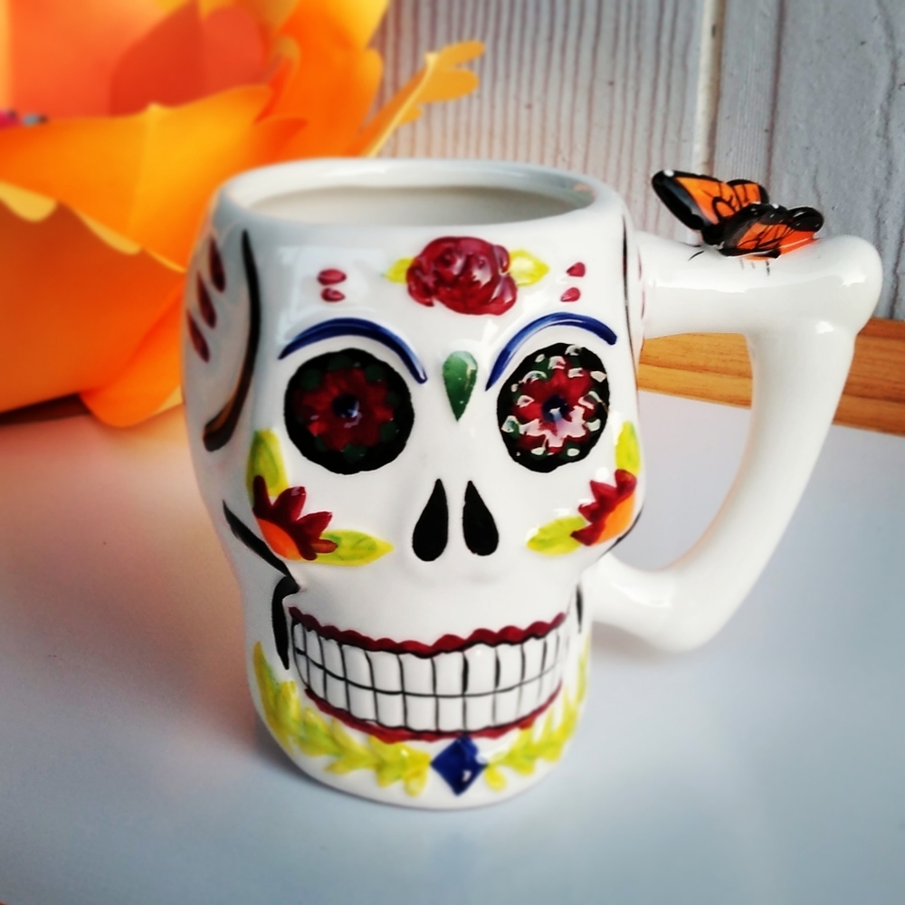 Dia de los Muertos Mug or Planter